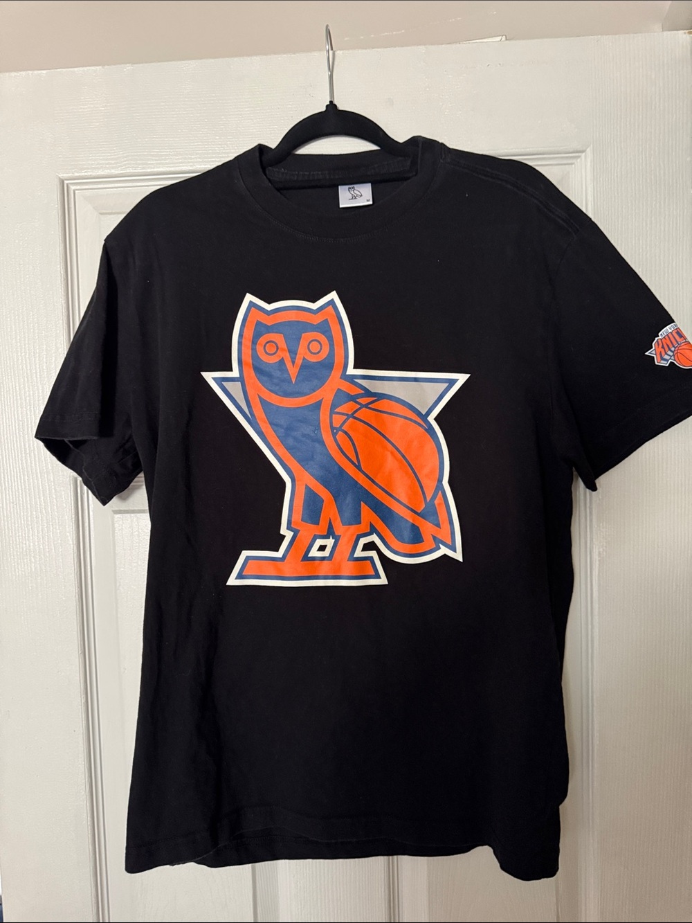 Black OVO October’s Very Own Knicks Shirt Size Medium